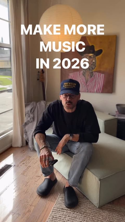 Instagram post by @wshanelance for BandLab. Caption reads: make moreee music in 2026 w @bandlab ! 🫶🫡 • • •....