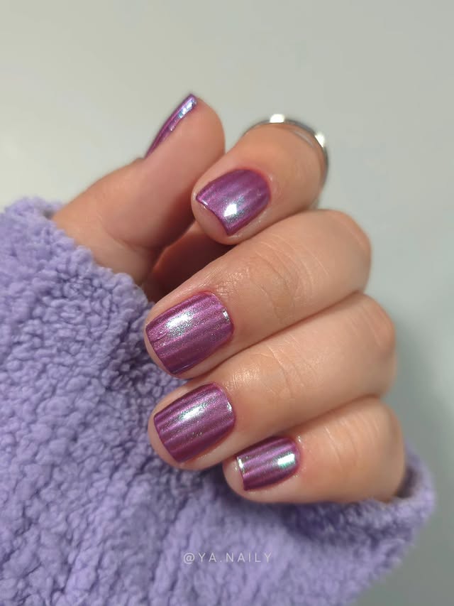 Instagram post by @ya.naily for Cracked Polish. Caption reads: [...] from my silicone mat product used:....