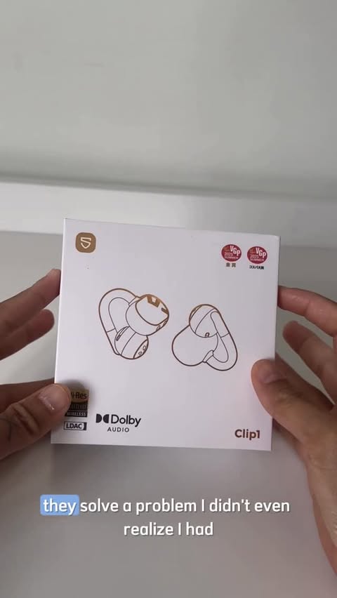 Instagram post by @yulan.taylor for SOUNDPEATS. Caption reads: [...] tried the Clip1 wireless earbuds from....