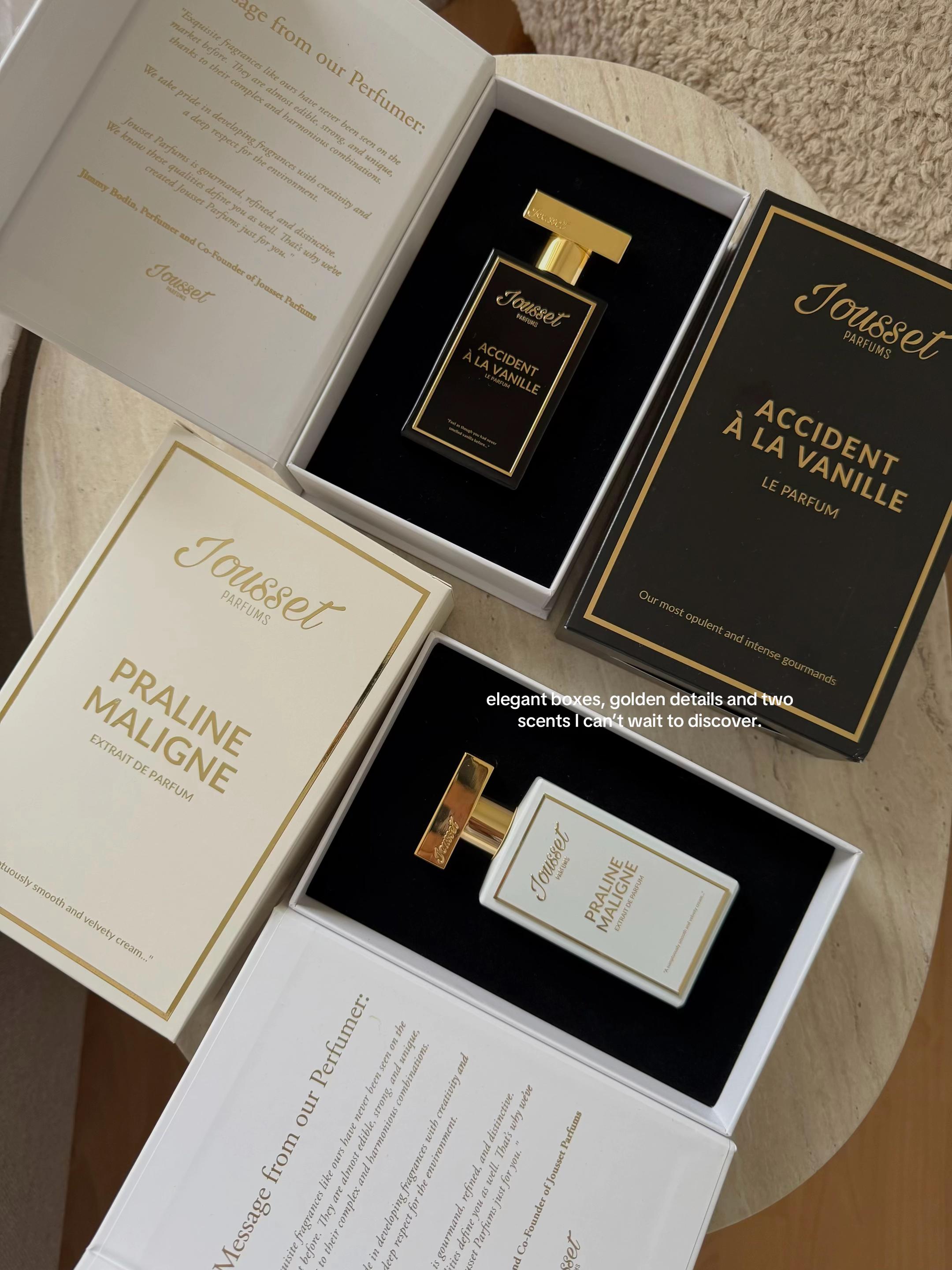 TikTok post by @rojkoc for Jousset Parfums. Caption reads: Kindly gifted by @Jousset.Parfums 🤍 thank you for....