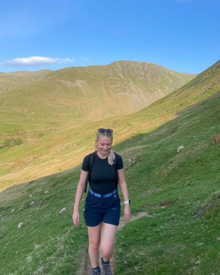 Instagram post by @lifeinthelakedistrict_ for ACAI Outdoorwear. Caption reads: 📍Hartsop Dodd - 619m

Loving these lighter....