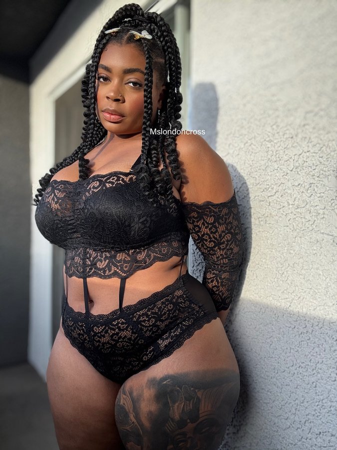 Instagram post by @mslondoncross for Tutti Rouge. Caption reads: @tuttirougelingerie  love you.