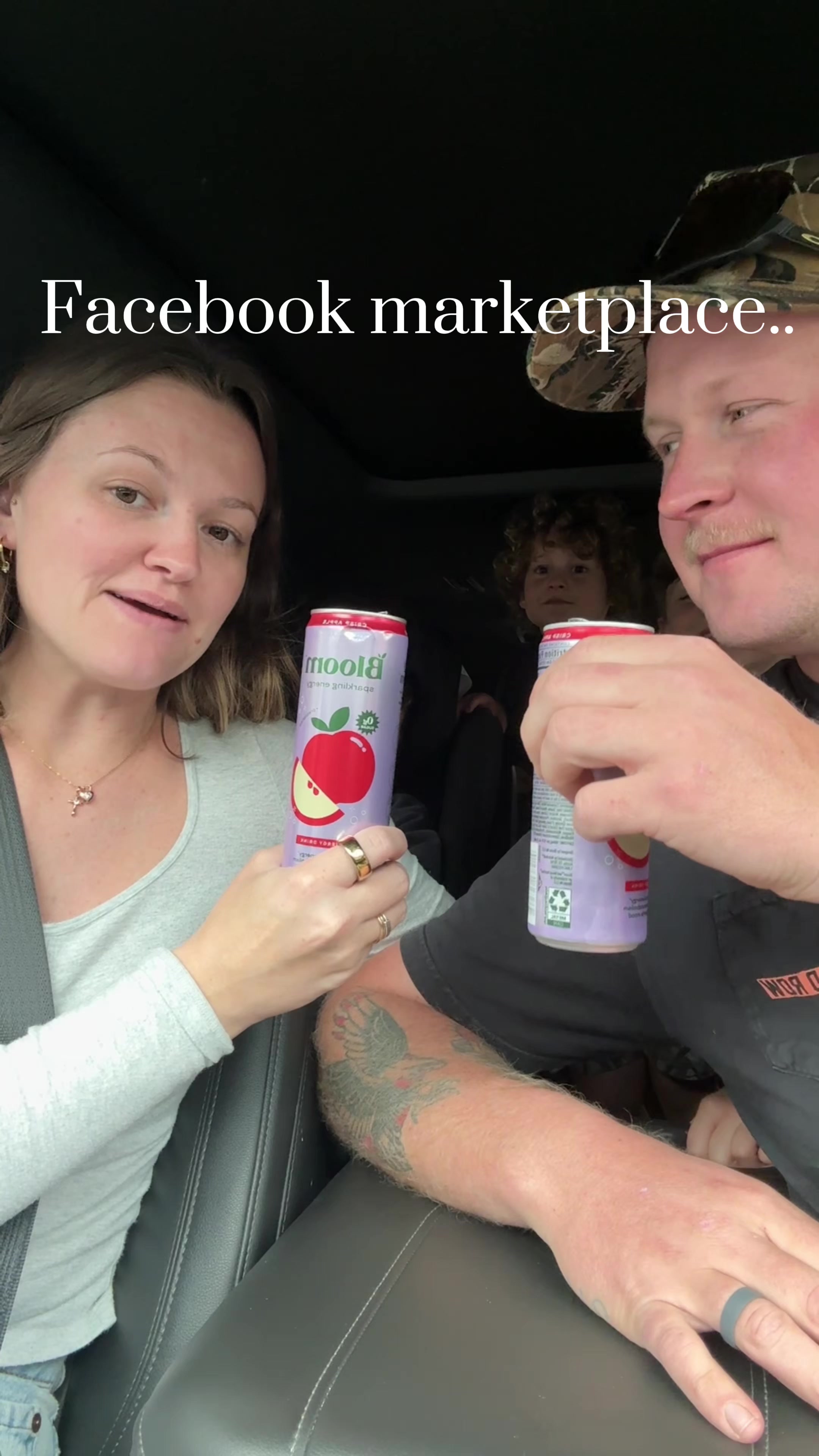 TikTok post by @shahnta_hoare for Bloom Nutrition. Caption reads: [...] wait to get this project done!! @Bloom....