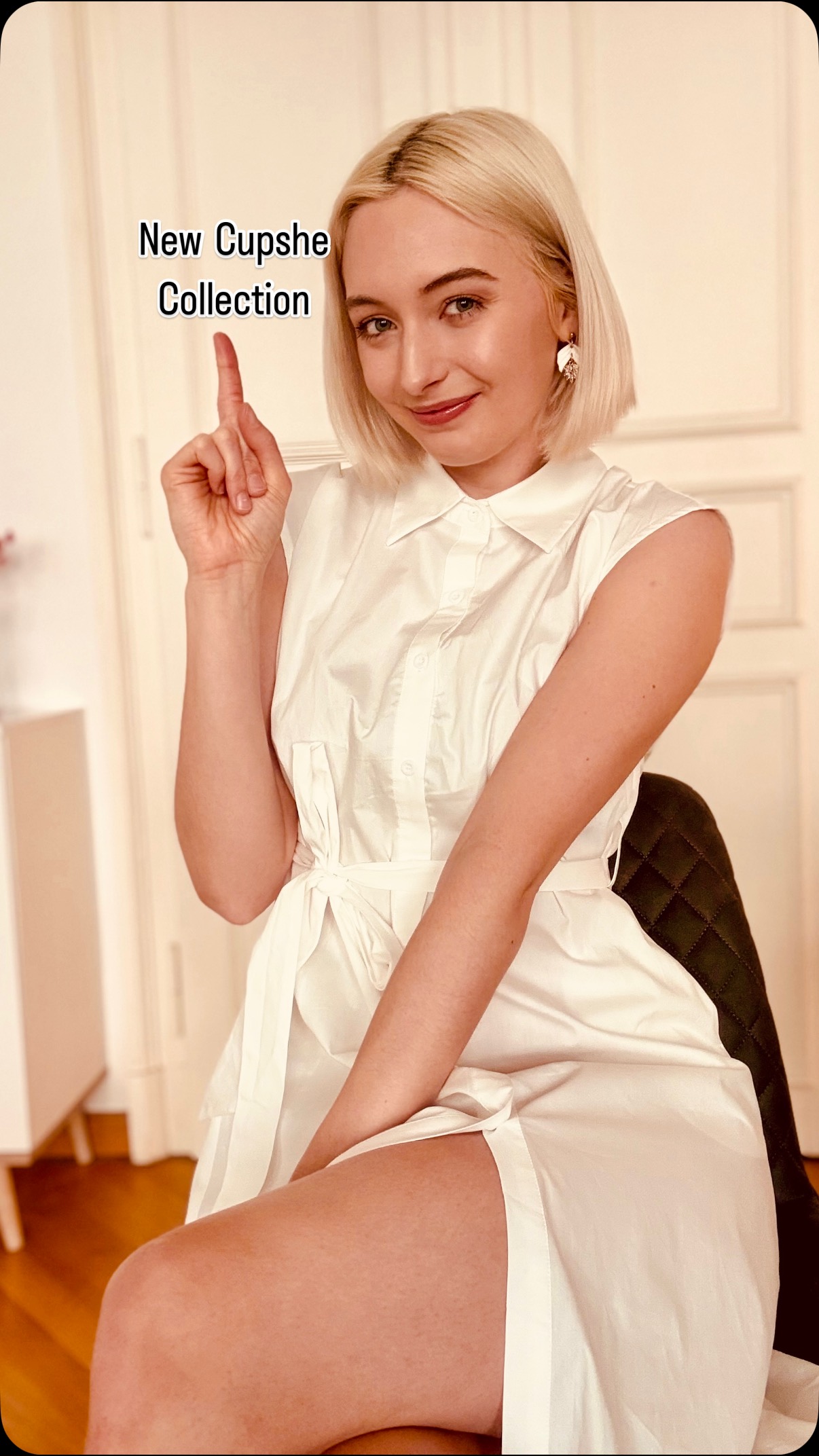 Instagram post by @lea_ortmn for Cupshe. Caption reads: [...] 🌞
with the new collection by @cupshe....