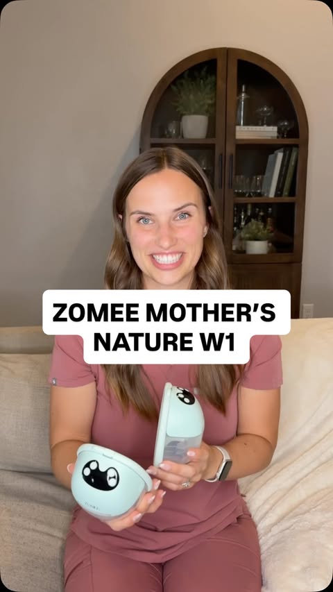 Instagram post by @kayleerabaja for Zomee. Caption reads: [...] of milk. The warming technology on the Zomee....