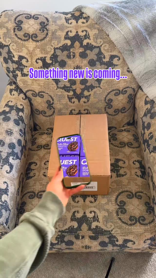 Instagram post by @karrah_peden_trammell for Quest Nutrition. Caption reads: Don’t blink or you might miss it!! 👀.