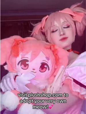 TikTok post by @straychangeling for PlushShop. Caption reads: [...] at checkout for 5% off your @PLUSHSHOP.COM....