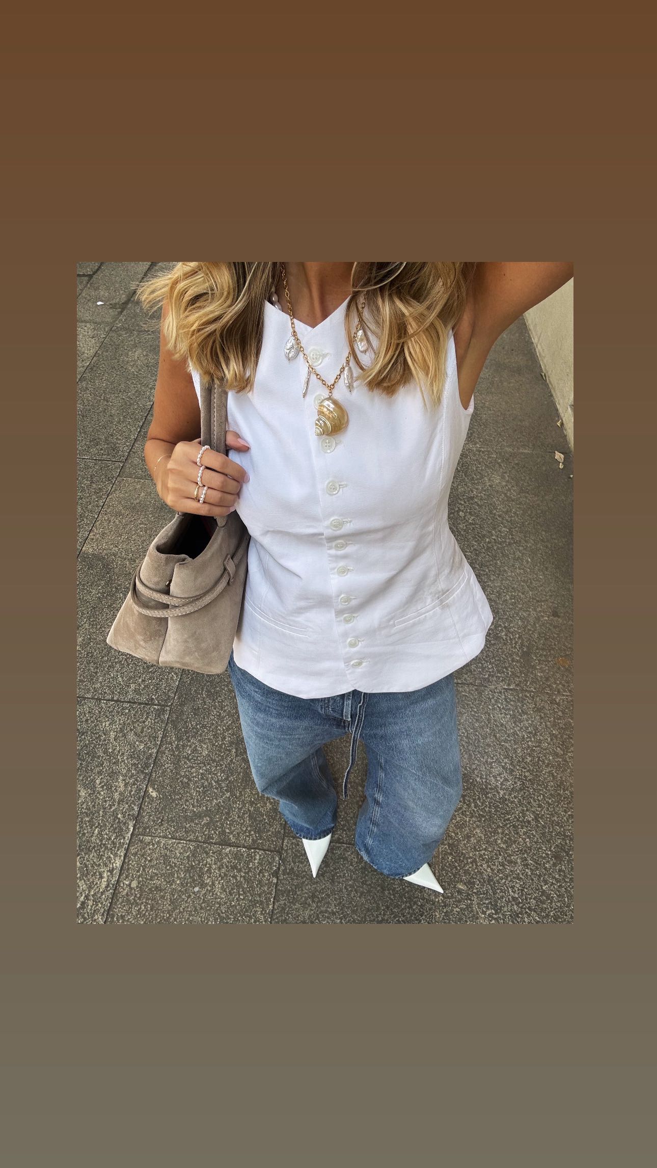 Instagram post by @elenagiadaa for PURELEI. Caption reads: A day full of sunshine, good vibes, and a little....