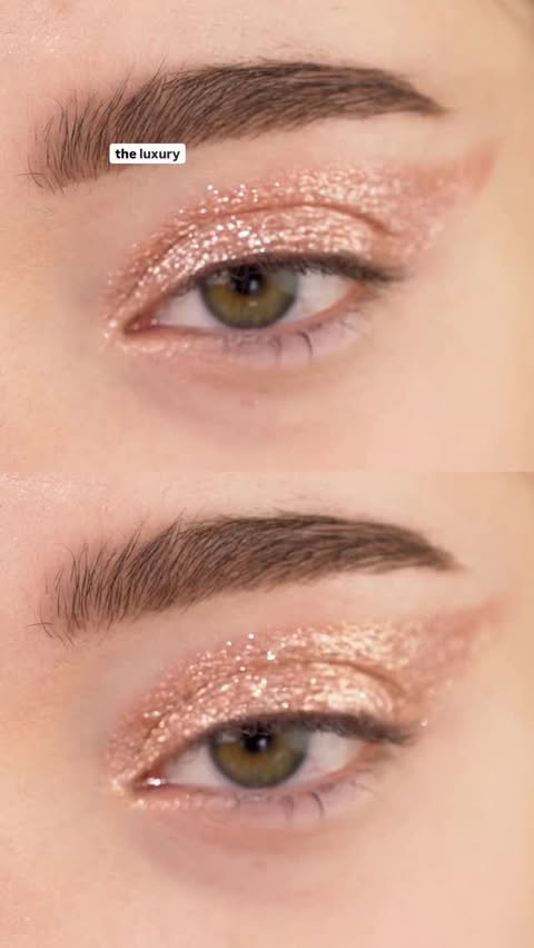 Instagram post by an influencer for ColourPop Cosmetics. Caption reads: [...] gold shift to it vs the @colourpopcosmetics....