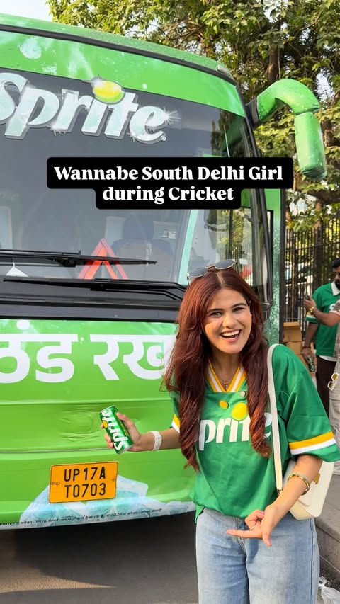 Instagram post by @surbhipalariaa for Sprite. Caption reads: Excuse me bhayaaa! Ek Sprite aur dedo. #sprite....