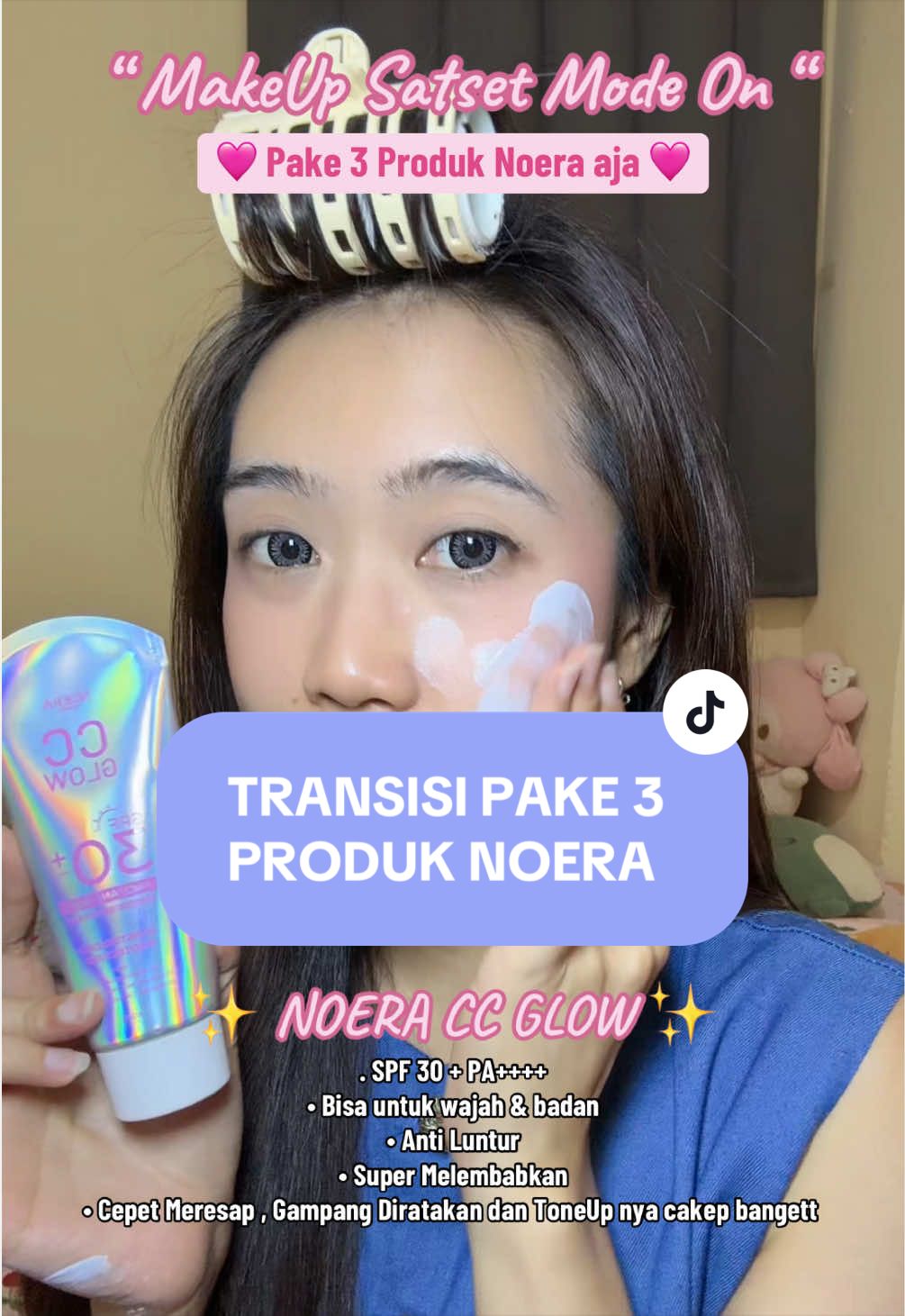 TikTok post by @bybear94 for Noera By Reisha. Caption reads: [...] secakep ini 😍 @Reisha Novandita @Noera By....