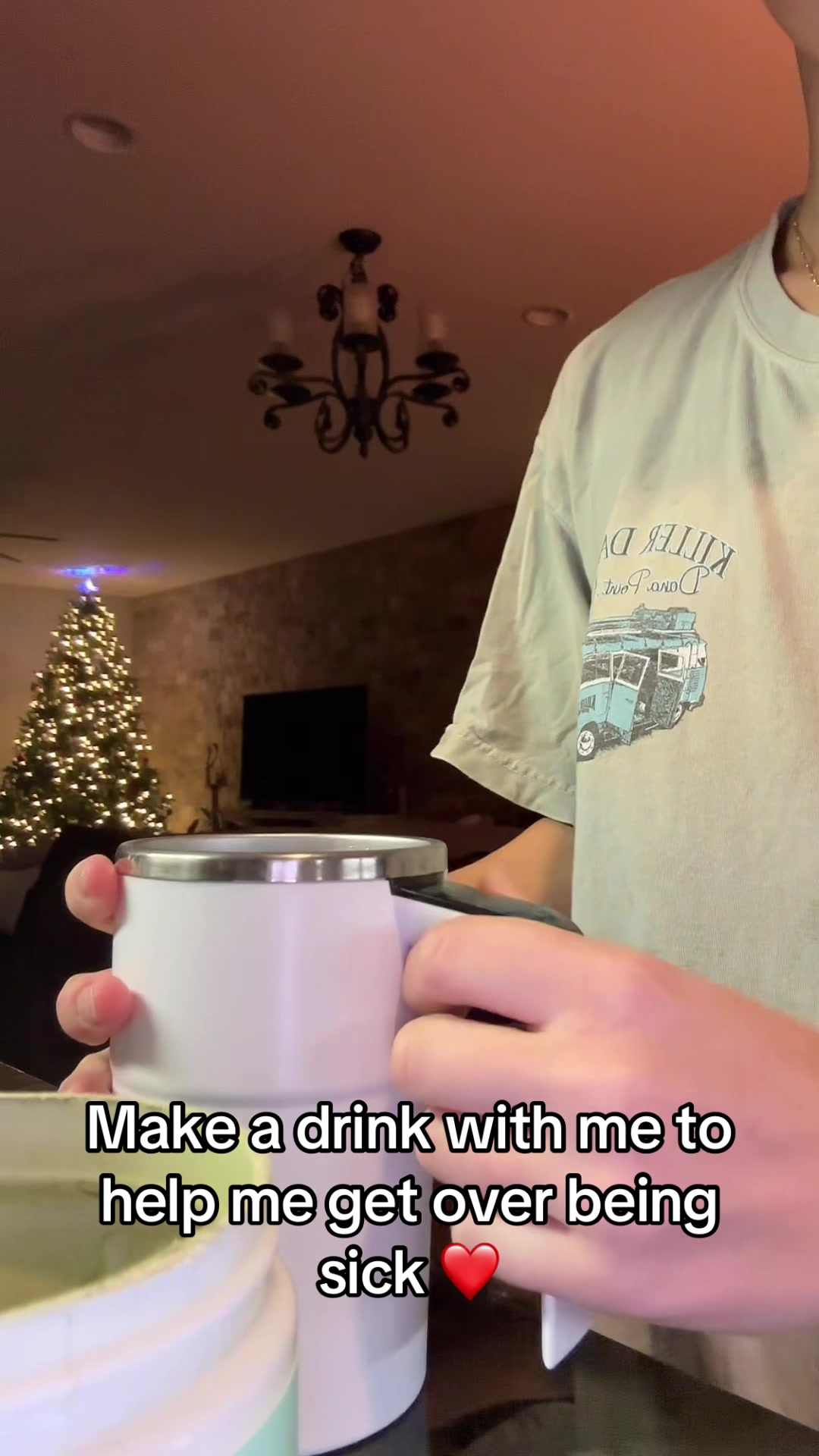 TikTok post by @carissaemilio5 for KIALA NUTRITION. Caption reads: @kialanutrition @Airborne US ❤️❤️.