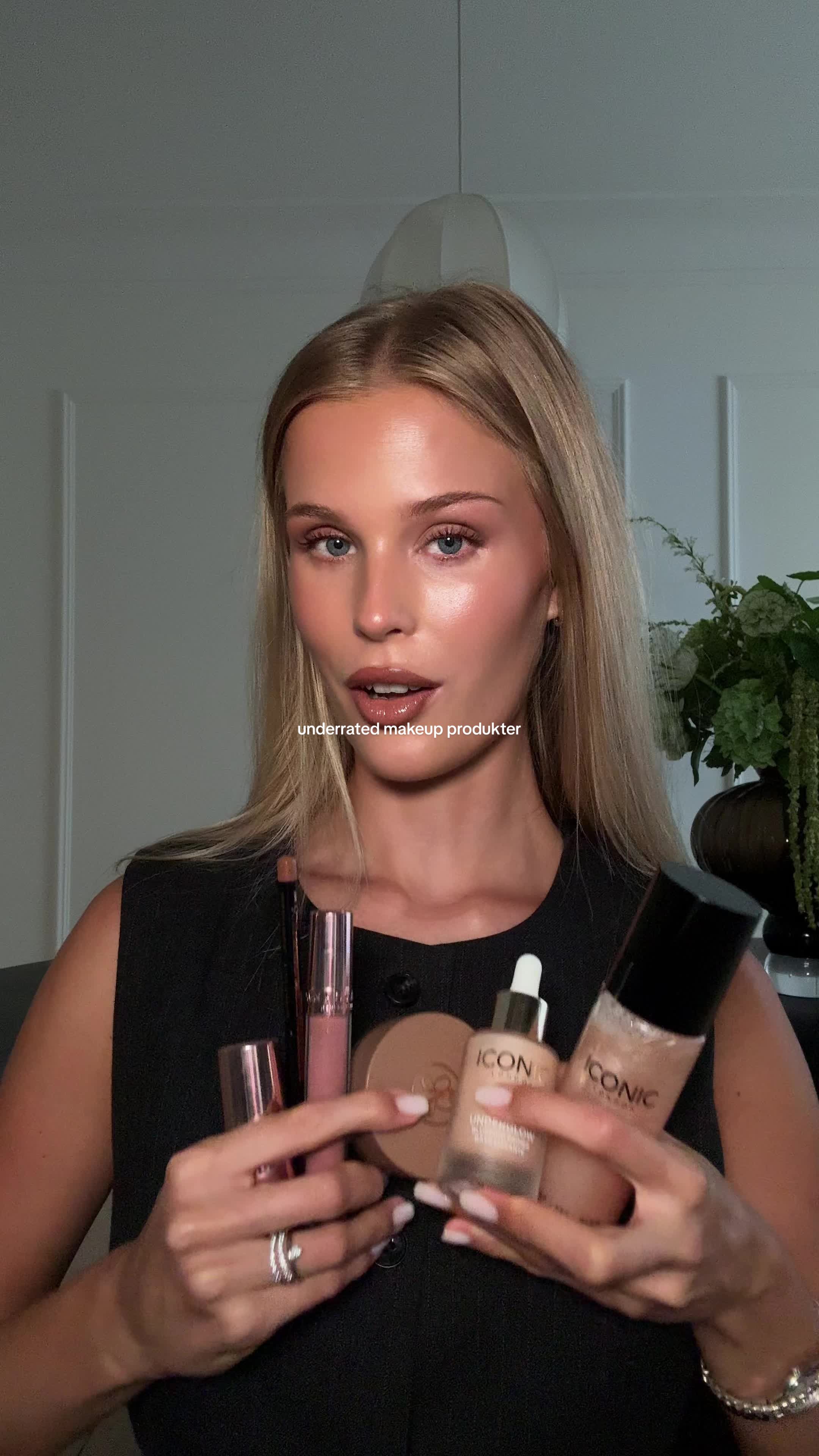 TikTok post by @victoriagarber for Bangerhead. Caption reads: annonce for @Bangerhead | Underrated makeup....