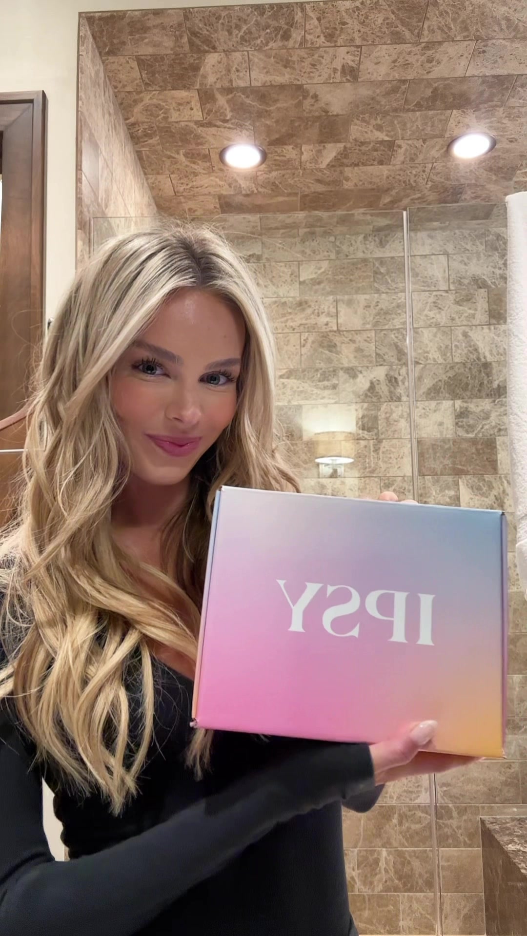 TikTok post by @janaeerobertss for Dermelect. Caption reads: [...] arrives just in time for your trip >>....