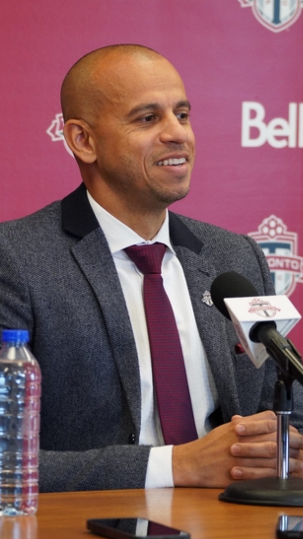 Instagram post by @torontofc for Major League Soccer. Caption reads: General Manager Jason Hernandez on the search for....