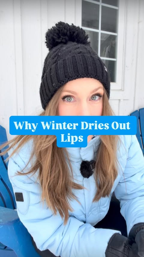 Instagram post by @kelseymcewen for Suzy Shier. Caption reads: Ever wonder why winter does a number on your lips?....