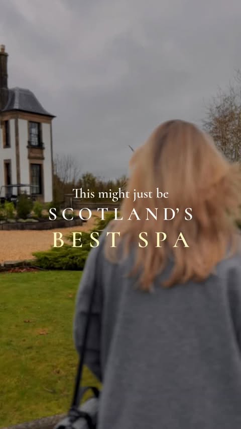 Instagram post by @spaprcompany for Unlimited Scotland. Caption reads: Previous ad. This might be the best spas in....