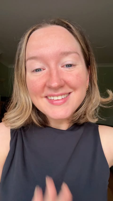 Instagram post by @rosegallagher for Naked Sundays. Caption reads: [...] Biossance Eye Cream @biossance Naked Sundays....