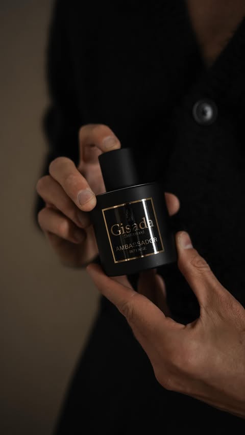 Instagram post by @manuel.fiori for Gisada. Caption reads: Video vs. photos with the @gisadaofficial....