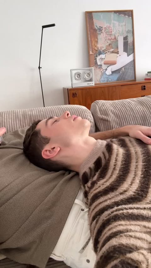 Instagram post by @jonifren for OMHU. Caption reads: [...] anybody it transforms into a bed. thanks....