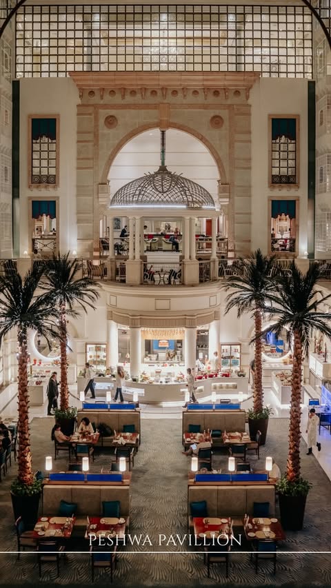 Instagram post by @worthashott for ITC Hotels. Caption reads: [...] that made an entire lobby go still.....