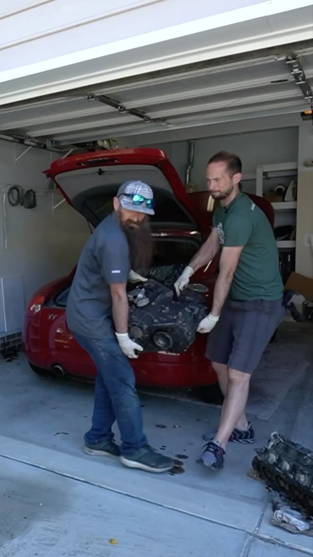 Instagram post by @humblemechanic for Advance Auto Parts. Caption reads: [...] to be done with 🤣🤣. Thanks to....
