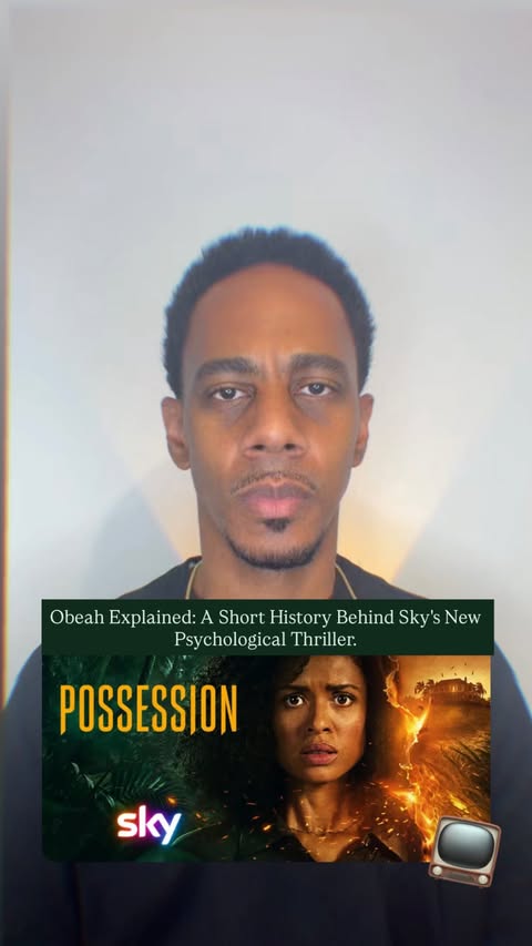 Instagram post by @kaynekawasaki for Sky TV. Caption reads: [...] Possession is available to watch on @skytv....