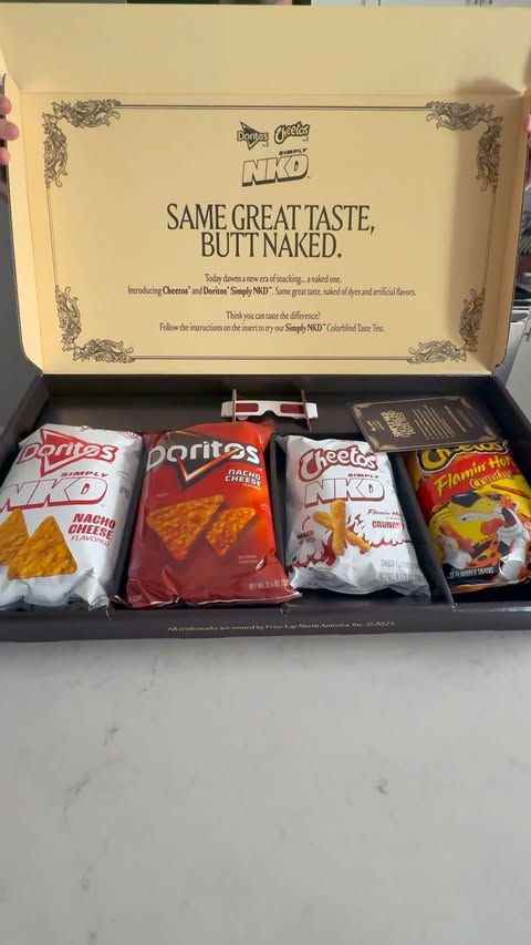 Instagram post by @dudefoods for Cheetos. Caption reads: [...] taste test with the new Flamin’ Hot @Cheetos....