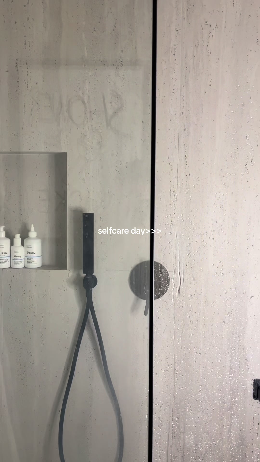 TikTok post by @dariazeccardo for DECIEM. Caption reads: selfcare day with @The Ordinary @DECIEM....