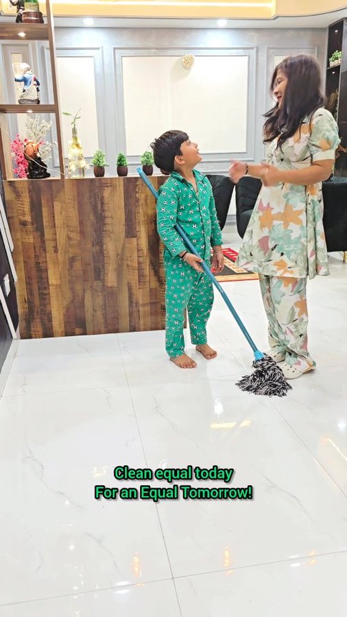 Instagram post by @madhumita_magic for Nimyle. Caption reads: The @nimyleofficial Clean Equal Mission is helping....