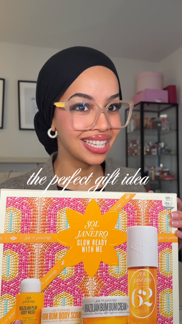 Instagram post by @beautybyyasi for Sol de Janeiro. Caption reads: The warm gourmand fragrance of the @soldejaneiro....