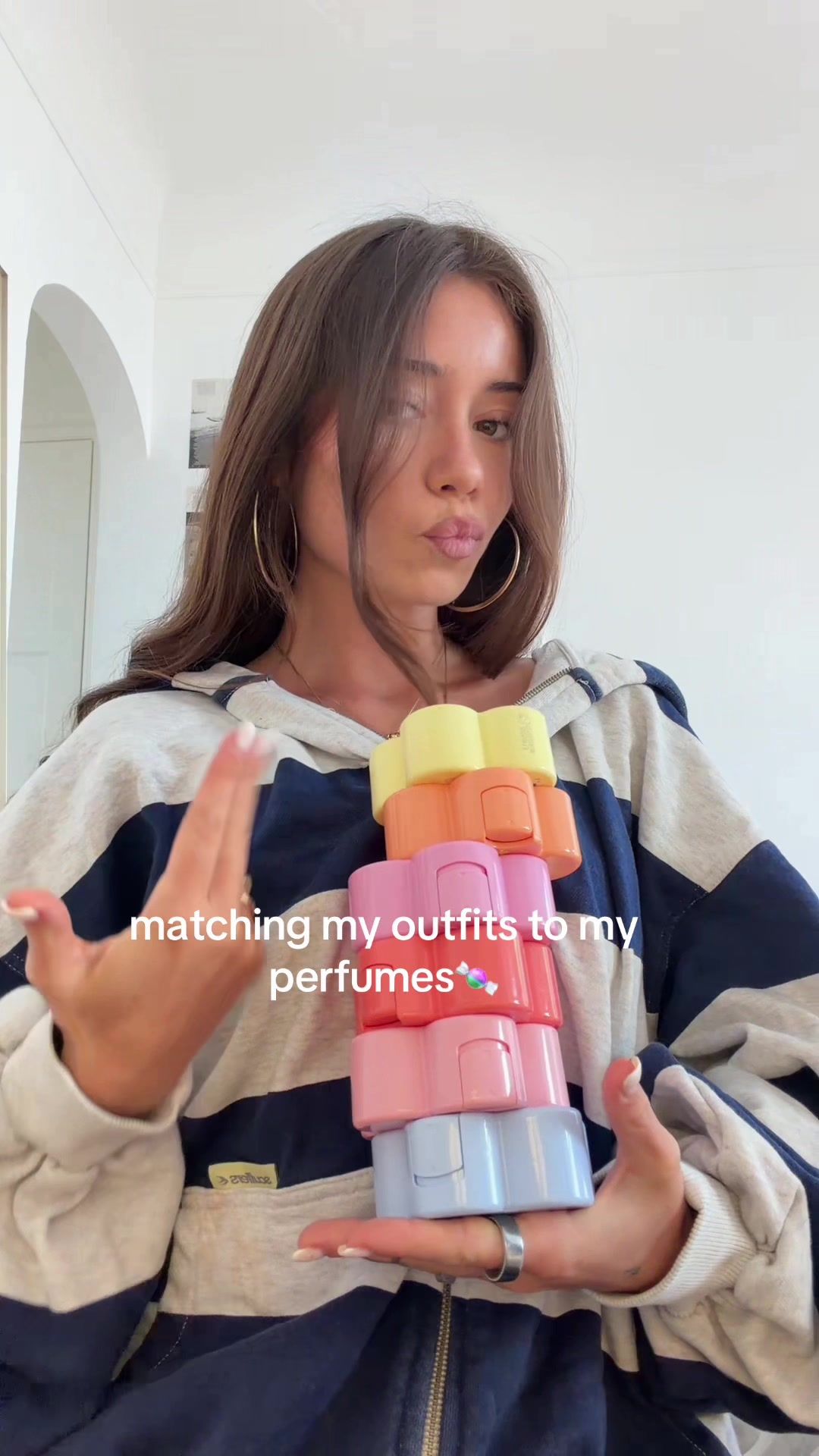 TikTok post by @sophiabirlemmmm for daisebeauty. Caption reads: so many options to choose from @daisebeauty....