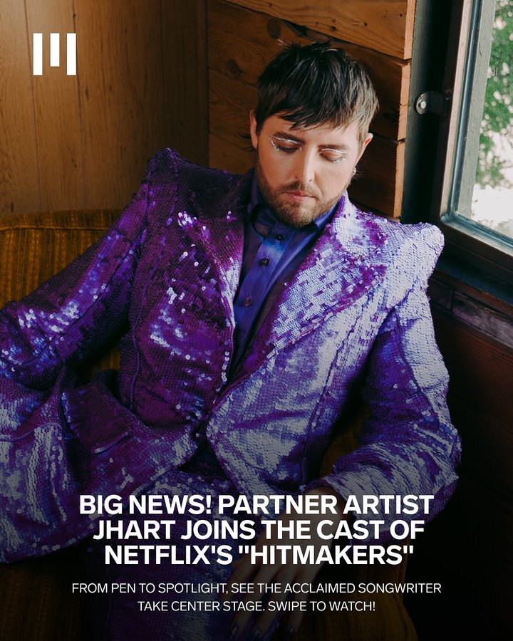 Instagram post by @jhartmusic for UnitedMasters. Caption reads: Partner Artist @jhartmusic is featured on....