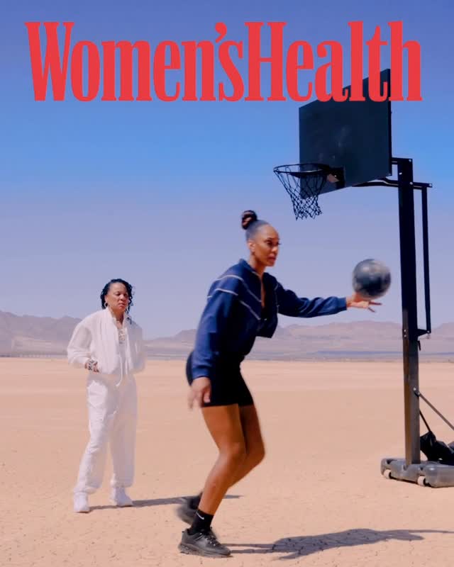 Instagram post by @staley05 for Women's Health. Caption reads: New coach-athlete lore between @staley05 and....