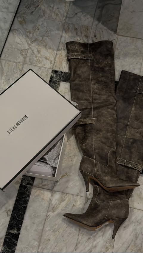 Instagram post by @miaparanihi for Steve Madden. Caption reads: A girls night is always the move 👀 @stevemaddenau....