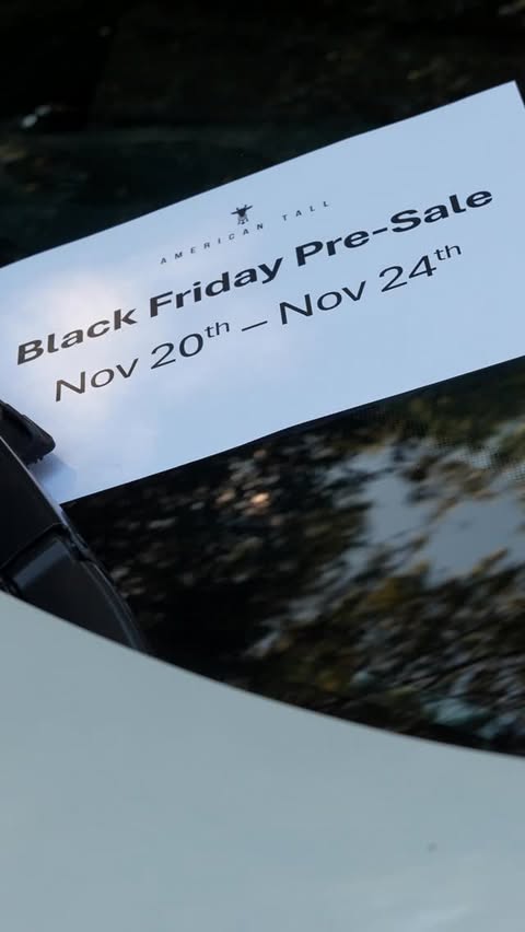 Instagram post by @_bgoode for American Tall. Caption reads: ATTENTION Height Club Members 🦒
Set your pace,....