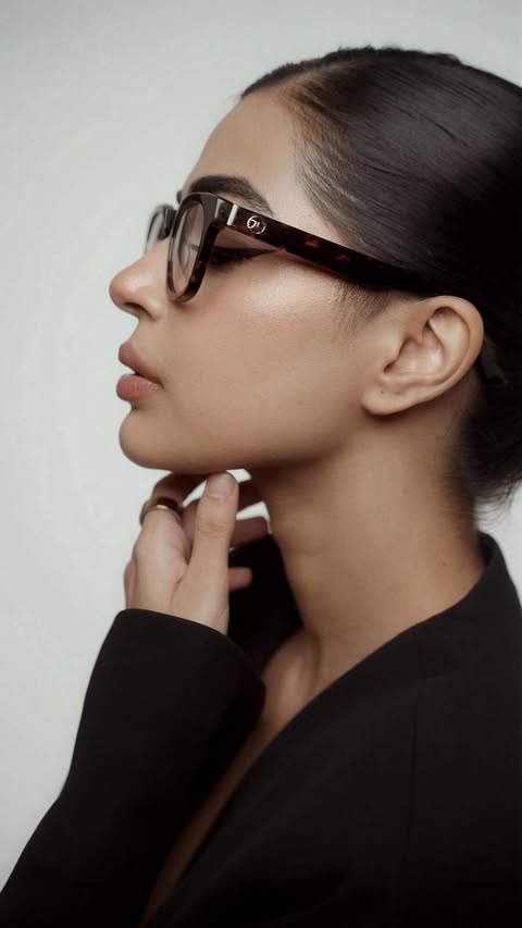 Instagram post by @yashitac for John Jacobs Eyewear. Caption reads: [...] these signature glasses from....