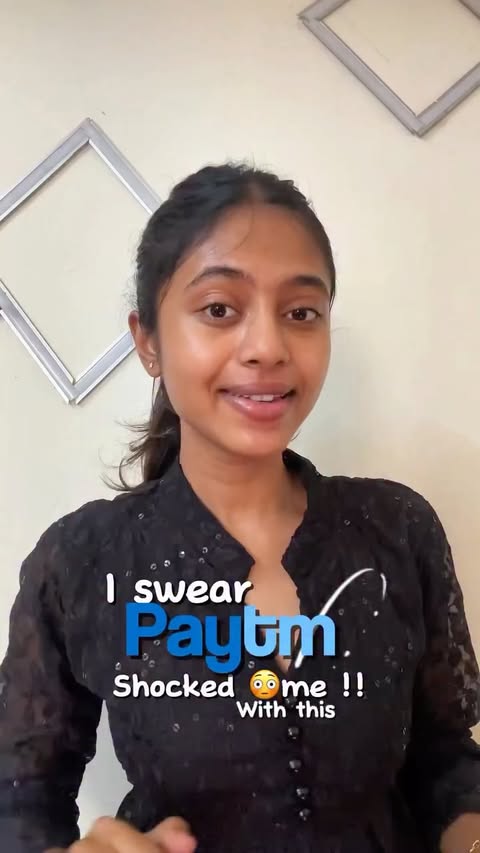 Instagram post by @nameetha_sivakumar for Paytm. Caption reads: [...] secret to earning Gold Coins with every....