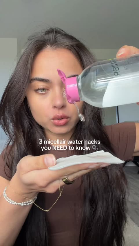 Instagram post by @giorginajuanita for Garnier Nederland. Caption reads: i know you have a @garniernl bottle laying around,....