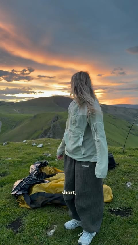 Instagram post by @anniegrainger_ for Columbia Sportswear. Caption reads: Nothing makes you want to experience life more....
