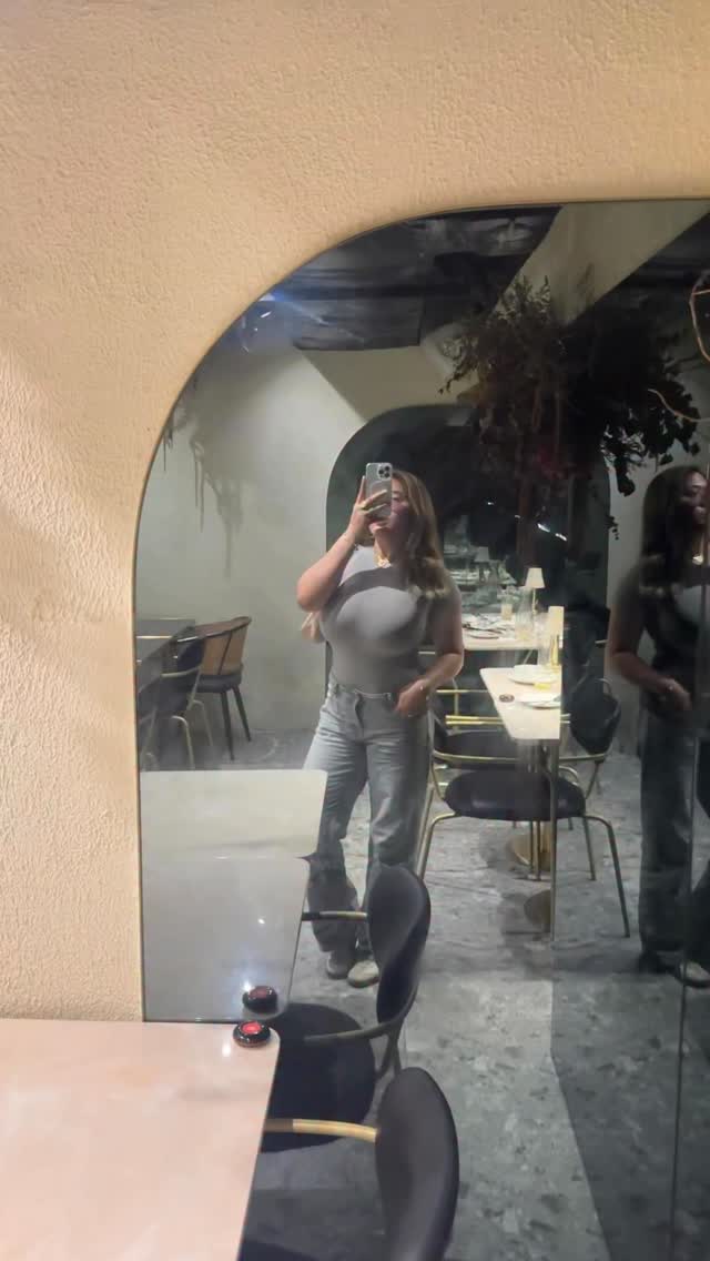 Instagram post by @attycesslifts for Onitsuka Tiger. Caption reads: another fave ootd! 

bodysuit @sola_body 
jeans....