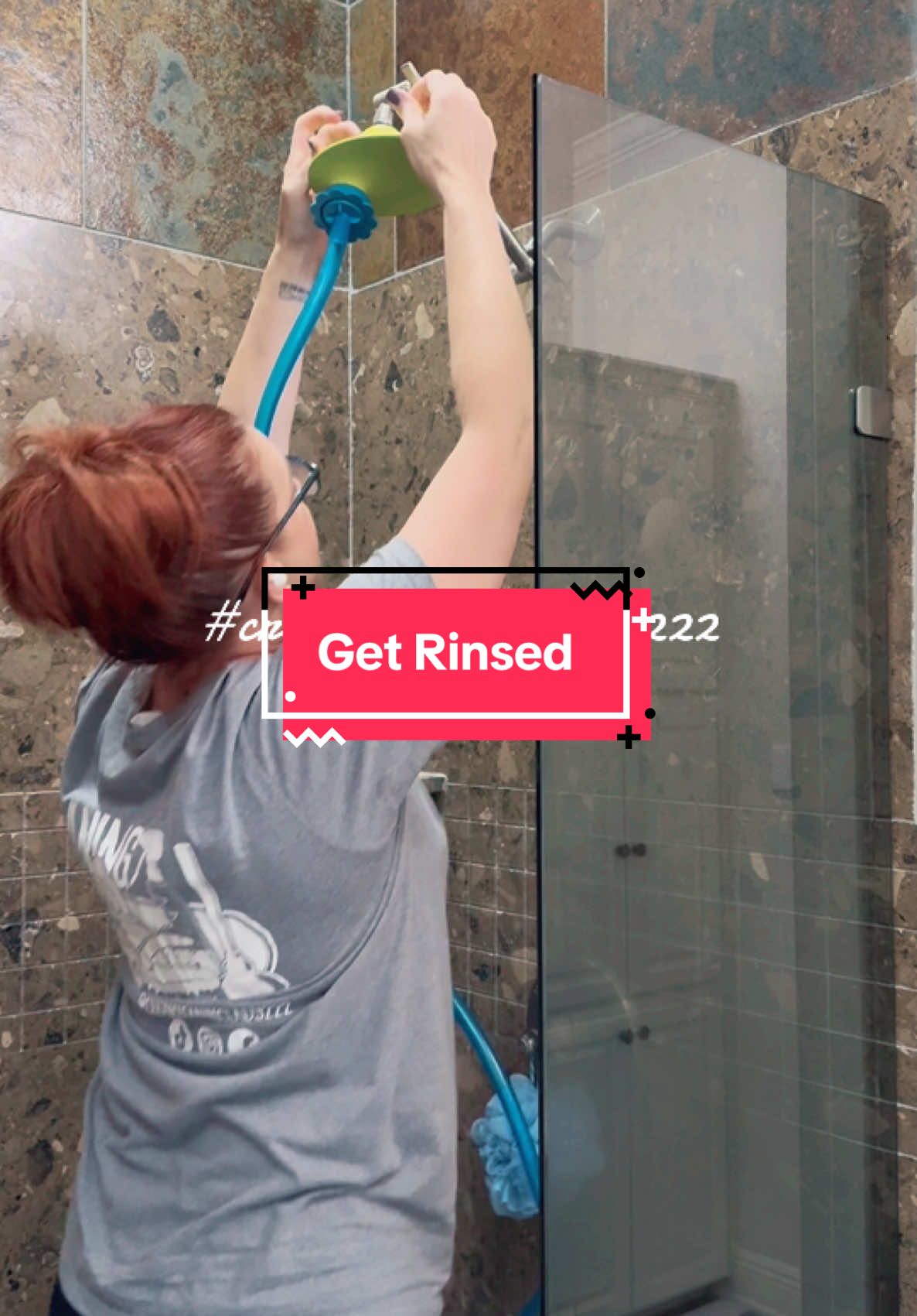 TikTok post by @crazycleaninglady222 for Rinseroo. Caption reads: Have yall tried the rinseroo? @Rinseroo™ thank you....