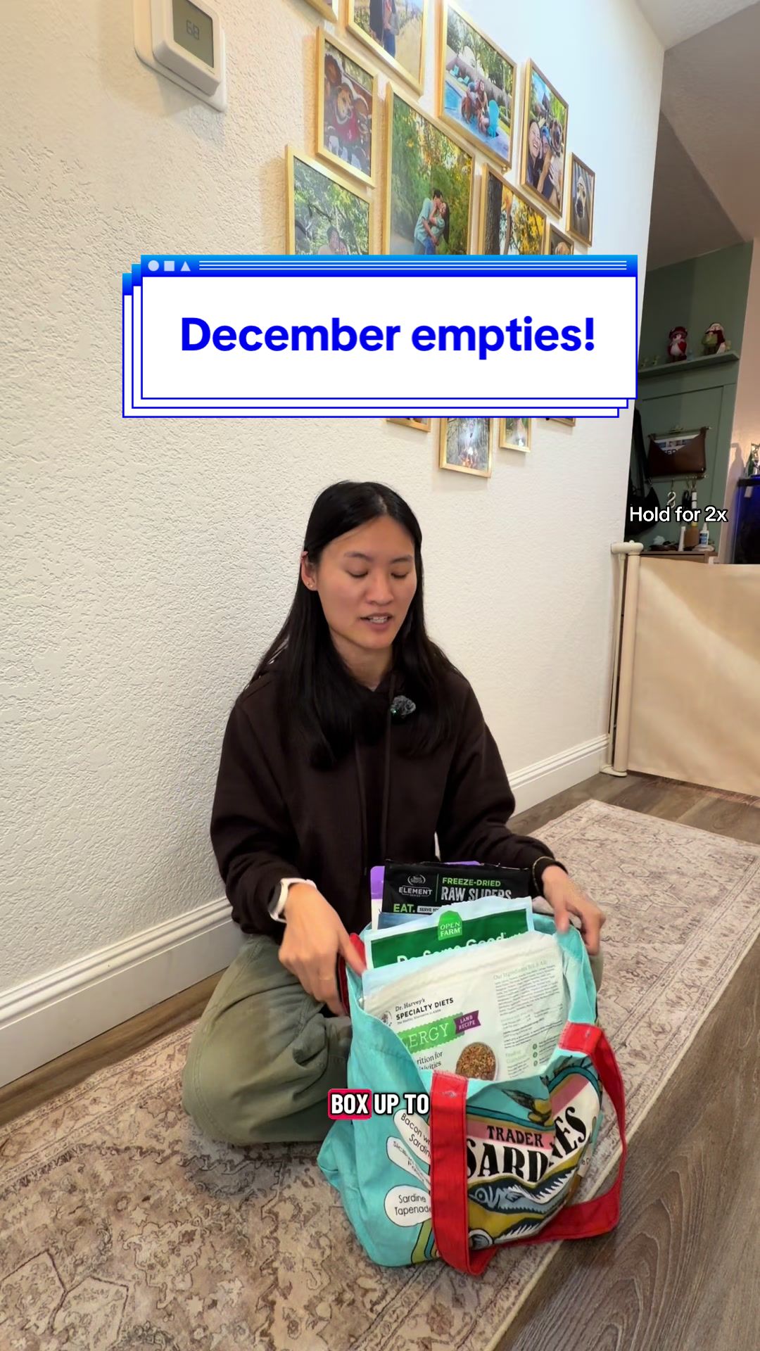 TikTok post by @thebentobabies for Native Pet. Caption reads: [...] of the other goodies in the closet!  @Native....