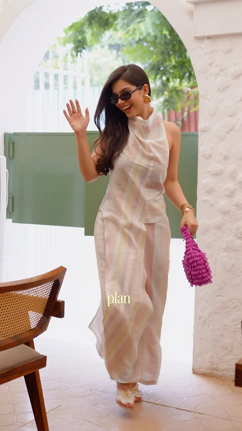 Instagram post by @harshitaaroopchandani for Nykaa Fashion. Caption reads: [...] next favourites with....