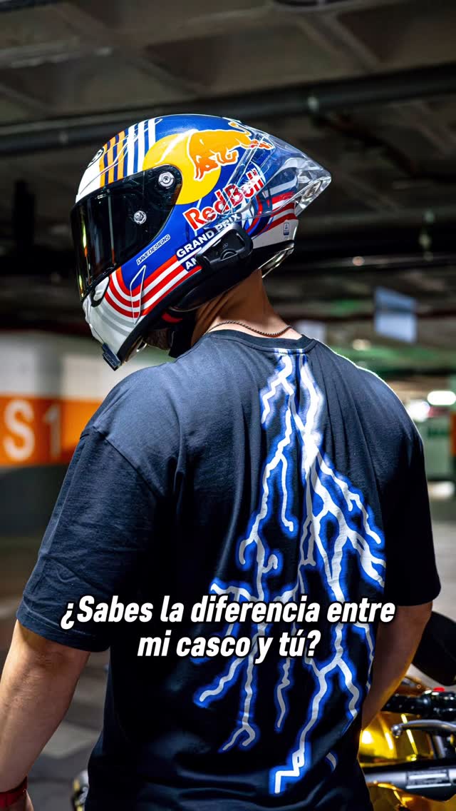 Instagram post by @furyrider13 for HJC Helmets. Caption reads: 🤯🤯 _______________________ 🎧 @cardosystems 10%....