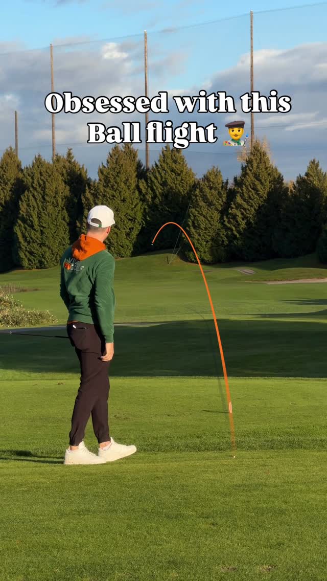 Instagram post by @michaelcaan for VICE GOLF. Caption reads: I mean how could you ever miss a fairway doing....