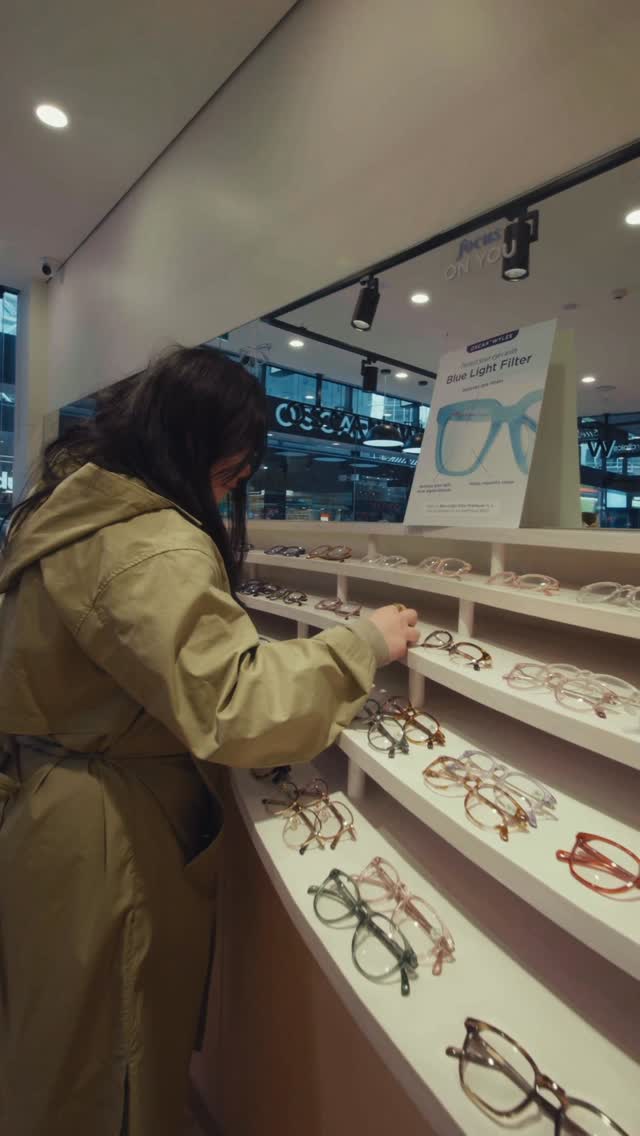 Instagram post by @cestlabby for Oscar Wylee Eyewear. Caption reads: [...] regret trusting them 🙏🏻 #ad....