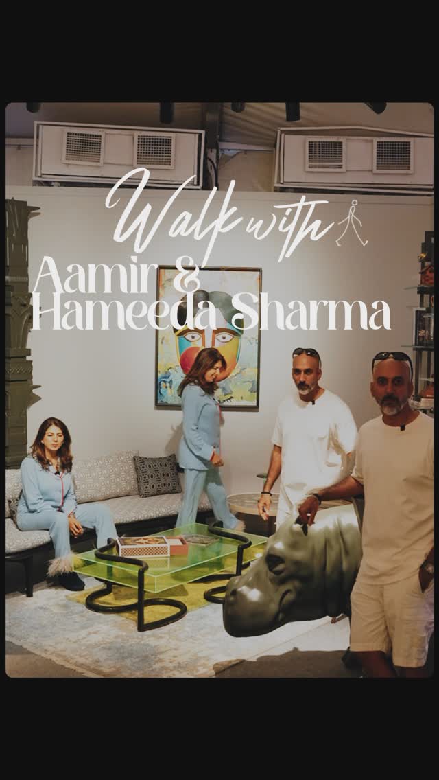 Instagram post by @hameedasharma for Asian Paints. Caption reads: Your guide to the best of the show – Aamir and....