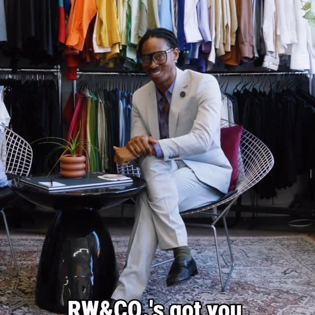 Instagram post by @lexsonator for RW&CO.. Caption reads: Dial-up the dadcore! I teamed up with @rw_co to....