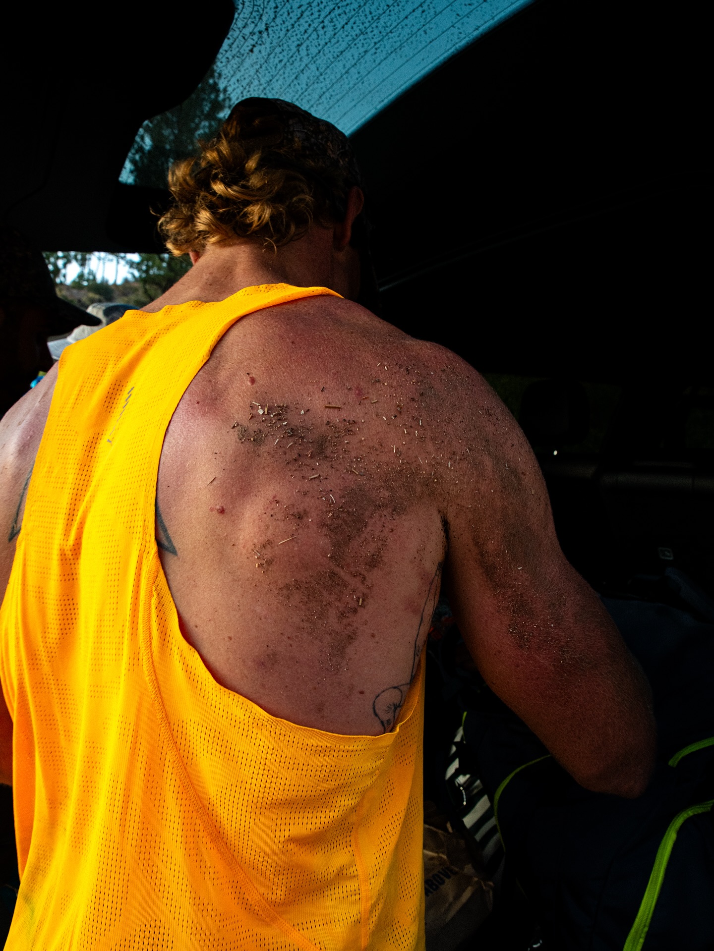 Instagram post by @huntthesheriff for Amazfit. Caption reads: Still buzzing over the weekend!
Thank you to....